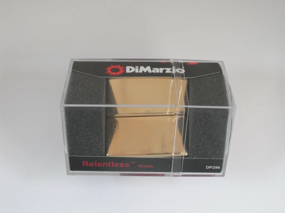 DiMarzio Relentless P-Bass Middle Pick-up W/Gold Cover DP 296 - Image 1 of 1