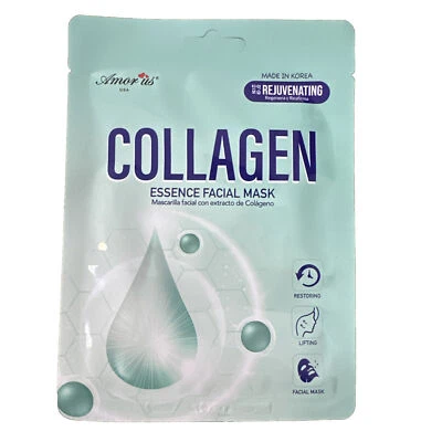 Amor Us - Hyaluronic Acid Essence Facial Mask 4 Pieces - Image 1 of 3