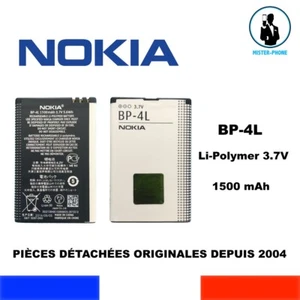 BATTERIE ORIGINALE NOKIA BP-4L 1500mAh E52 E55 E63 E71 E72 E73 E90 N810 N97 ACCU - Photo 1/6