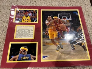 Kobe Bryant LeBron James 16X20 King Legends Art Lakers LA 23 24 Champs SEALED - Picture 1 of 1