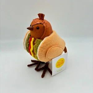 Featherly Friends FRANKY Hot Dog Sun Squad Summer Bird Decoration Target NEW - Picture 1 of 6