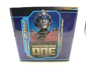 Neu Cinemark Popcorn Eimer Transformers One Tin Bucket Neu - Bild 1 von 7
