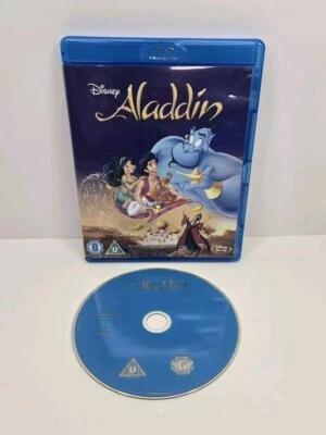 Aladdin (1992) Blu-Ray Disney Classic #31 REGION FREE Robin Williams Foto 1 de 4