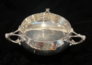 Sterling Silver Arts and Crafts Bowl - Picture 1 of 9