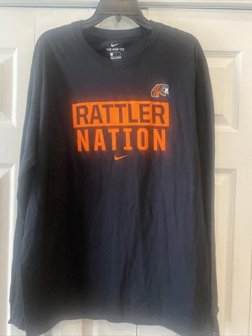 Men’s Flordia A & M Rattler Nation Long Sleeve Nike Size Large Cover