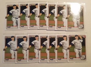 Tarik Skubal 2020 radiocontrol Bowman Prospects lote de 14 quilates (14) Detroit Tigers A6 - Imagen 1 de 3