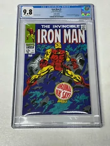 2024 THE INVINCIBLE IRON #1 (1968) Turkey CGC 9.8 NM/MT TURKISH EDITION - Picture 1 of 2