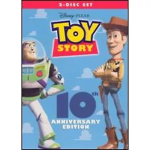 Toy Story: 10th Anniversary Edition (2-disc DVD) ALMOST LIKE-NEW/PLAYS PERFECTLY - Picture 1 of 1