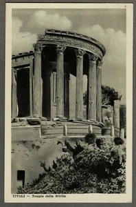 POSTAL TIVOLI: TEMPLO DE SIBILA / TEMPLO VESTA, sin caducar alrededor de 1910 - Imagen 1 de 2