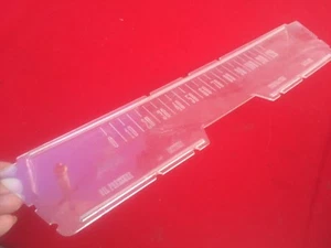 1963 CHRYSLER CROWN IMPERIAL SPEEDOMETER AND GAUGE CLUSTER PLASTIC COVER - Picture 1 of 4