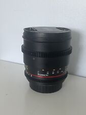 ROKINON MF 85mm f/1.5 Series II Telephoto Lens - Canon EF Mount
