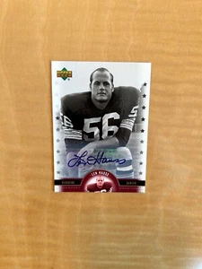UD NFL LEGENDS LEGENDARY SIGNATURES 2005 ¡Len Hauss automático! ¡ENVÍO DE $1! - Imagen 1 de 2