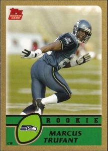 2003 Topps Gold #351 - Marcus Trufant [/499] Rookie - Bild 1 von 2