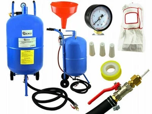 Mobilny piaskarka Piaskowanie 76L Mobilny piaskarka Maska Profesjonalna - Zdjęcie 1 z 10