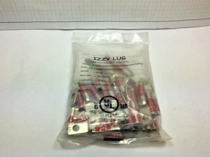 Izzy Lug i8-14, #8 Stranded, 1/4” hole, Long barrel, inspection hole - 50 pcs - Picture 1 of 7
