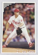 2006 Philadelphia Phillies Team Issue 2nd Edition Photo Card-Jon Lieber