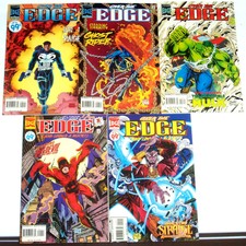 OVER THE EDGE #1-5 (NM) Daredevil! Dr. Strange! Hulk! Ghost Rider! Punisher 1995