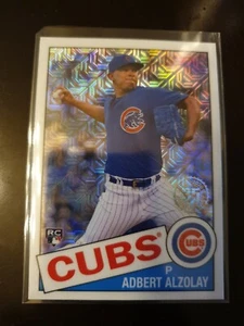 2020 Topps Series 2 Silver 1985 Chrome #85TC-7 Adbert Alzolay RC Chicago Cubs - Picture 1 of 2