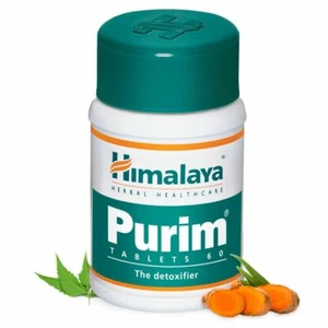 10 x Purim Tablets Himalaya Herbals 60 Tablet Each Free Shipping - Picture 1 of 1