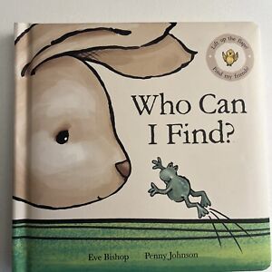 Who Can I Find Lift the Flap Book Jellycat Books, Children, 2022