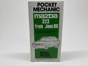 Pocket Mechanic Manual FWD Mazda 323 June 1980-83 Covers 1100, 1300, 1500 & GT - Picture 1 of 4