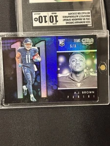 AJ Brown - 5/8 - RARE FOIL HOLO SSP ROOKIE 2019 Panini Chronicles RC - Bild 1 von 6