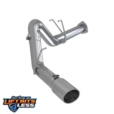 MBRP para Ford F250/350/450 2015 6,7 L 4 pulgadas salida lateral única escape aluminizado... Foto 1 de 4