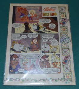 LA BELLA E LA BESTIA LEZIONI D'AMORE Walt Disney Sorrisi e Canzoni TV 01/07/1993 - Picture 1 of 1
