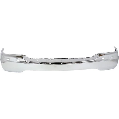 Front Bumper For 2000-2006 GMC Yukon Chrome Steel With Mounting Brackets Foto 1 de 4