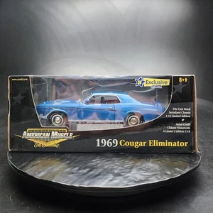 Ertl American Muscle 1969 Mercury Cougar Eliminator 1:18 Scale Diecast ๐ - Picture 1 of 6
