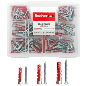 KIT DUOPOWER, Valigetta 80 Tasselli Universali Duopower Con Vite Assortiti, per - Foto 1 di 5