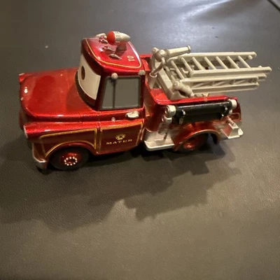 Coches Mattel Disney Pixar Personalizados Metálicos Rojo Ransburg Escuadrón de Rescate Mater Sueltos Foto 1 de 4