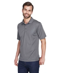 🔥 UltraClub Men Cool & Dry Mesh Pique Polo Shirt Short Sleeve Up To 6XL 8210 - Picture 1 of 53