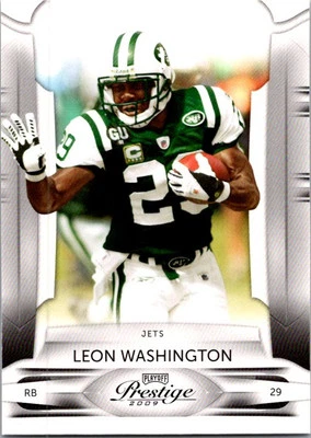 2009 Playoff Prestige #68 Leon Washington - Image 1 of 2