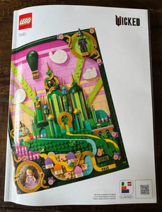 75685 INSTRUCTION BOOK ONLY Wicked Emerald City Wall Art - Picture 1 of 1