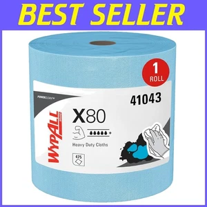 Industrial Grade Cleaning Cloths, PowerClean X80, 1 Roll - Picture 1 of 11