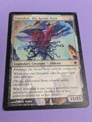 MTG Magic: Rise of the Eldrazi: Emrakul, the Aeons Torn #4/248 Mythic - MP - Image 1 of 3