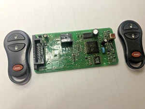 Jeep Cherokee XJ key fob RKE 1997-2001 97-01 NO PANIC core refund READ 2 fobs - Picture 1 of 1