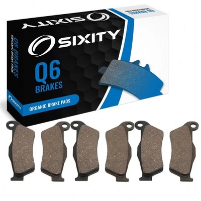 Front + Rear Organic Brake Pads 2006 Gas Gas Wild HP 300 RV Set Full Kit  ai - Image 1 of 4