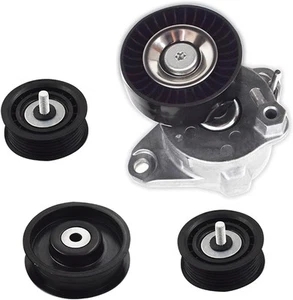 RainMan S Drive Belt Tensioner Idler Pulleys Set Replacement for Mercedes...  - Picture 1 of 7