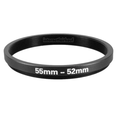 55-52mm Adapterring 55mm-52mm Filteradapter 55 - 52 mm - Bild 1 von 3