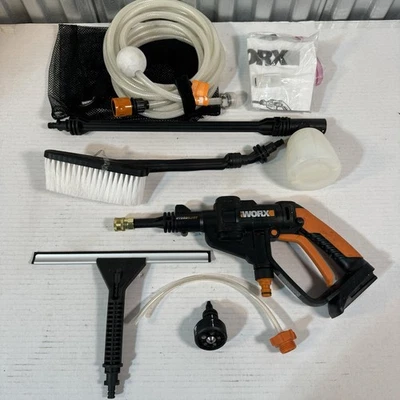 Herramienta de lavadora eléctrica portátil Worx Hydroshot WG629 con accesorios sin batería Foto 1 de 4