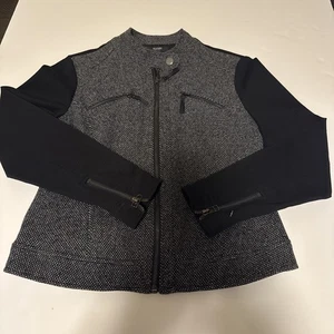 Alfani Petit Girl Jacket Size 4P Black Grey Short Sleeve BNWOT - Picture 1 of 6