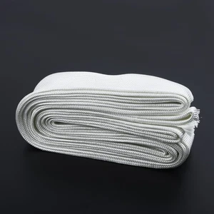 Exhaust Glass fiber hose Lagging insulation White 1PCS 2M Useful New Hot Sale - Picture 1 of 12