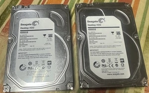 2 Seagate 4TB ST4000DM000 7200RPM 3.5" Desktop SATA HDD - Afbeelding 1 van 3