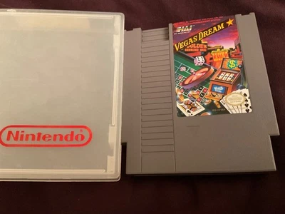 NINTENDO NES VEGAS DREAM 1985 JUGADO UNOS POCOS XS GENUINO Foto 1 de 2