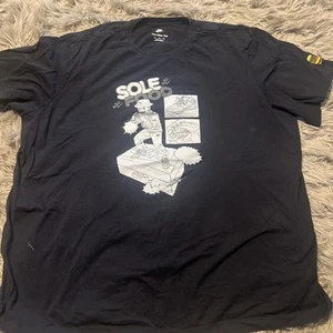 Men’s The Nike Tee Size XXL Black Sole Food T-Shirt - Picture 1 of 6