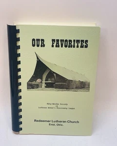 Redeemer Lutheran Cook Book 1979-1989 Enid Oklahoma - Picture 1 of 3