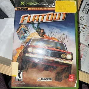 FlatOut (Microsoft Xbox, 2005) probado en caja original y funciona auténtico Bugbear - Imagen 1 de 4