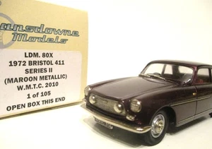LANSDOWNE Models 1:43 LDM.80x 1972 BRISTOL 411 Series II WMTC Special 2010 - Picture 1 of 7